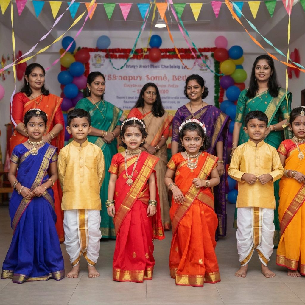 Cultural celebrations and festivals at Kidzee Maduravoyal preschool